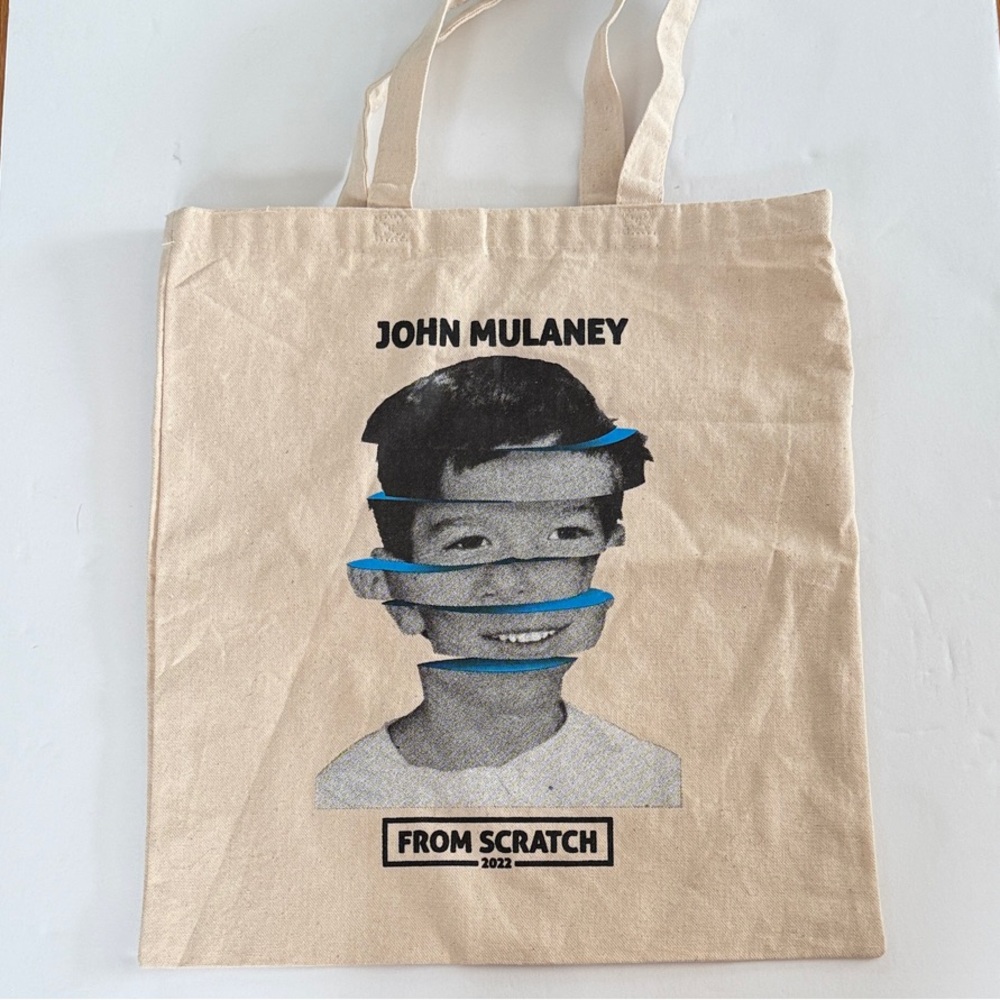 John Mulaney 2022 Tour Tote Bag - ‘From Scratch’ Tour bag bought at show